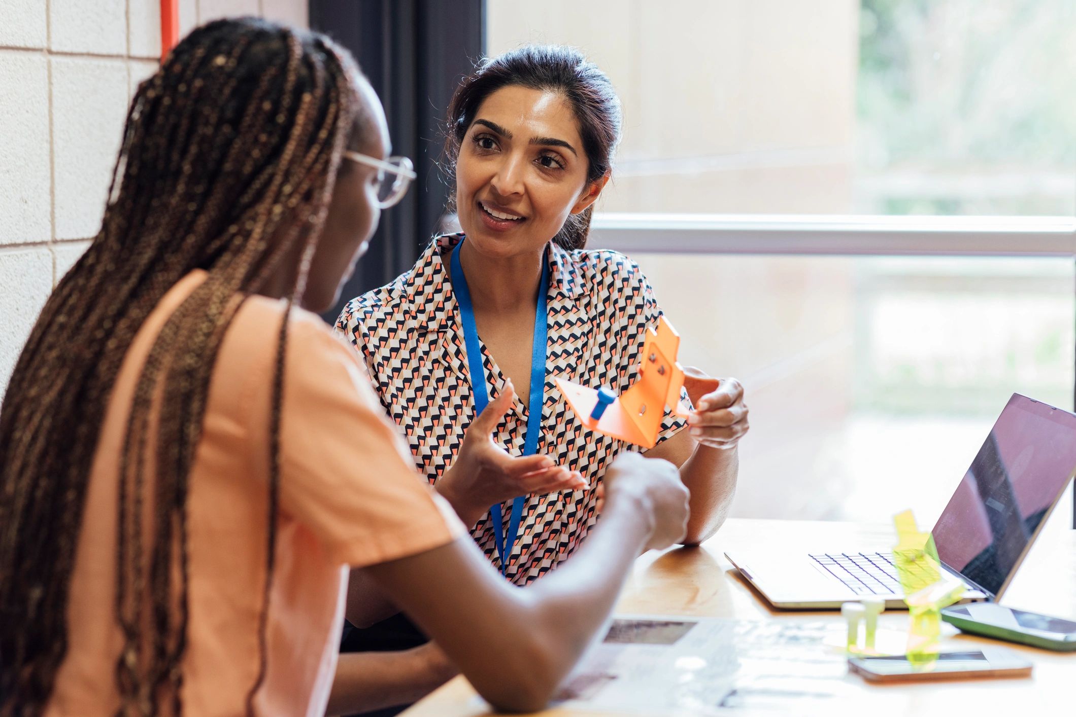 teachers in classroom hands-on learning